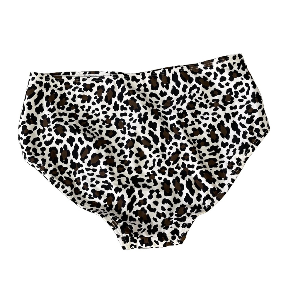 Jones New York Leopard Print tankini medium - Picture 3 of 7